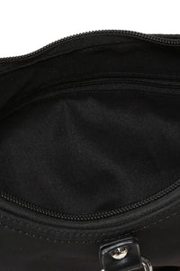 Halo Shackles Hobo Bag Blk
