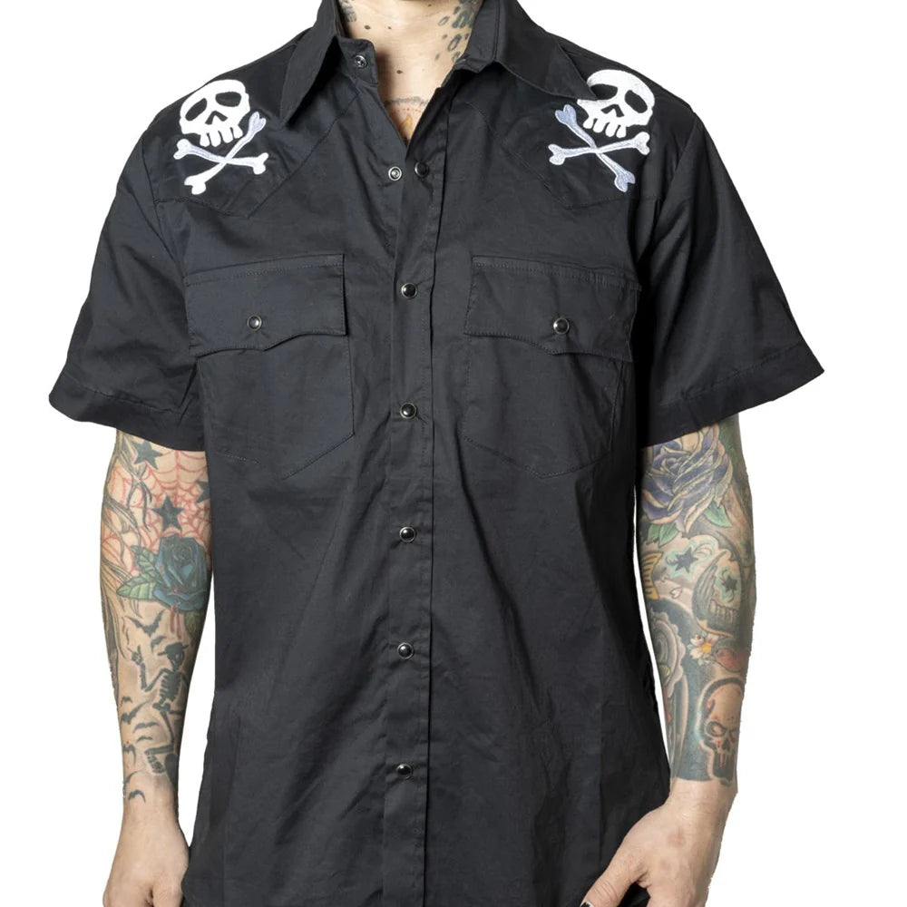 Harlock Skull X Bones Western