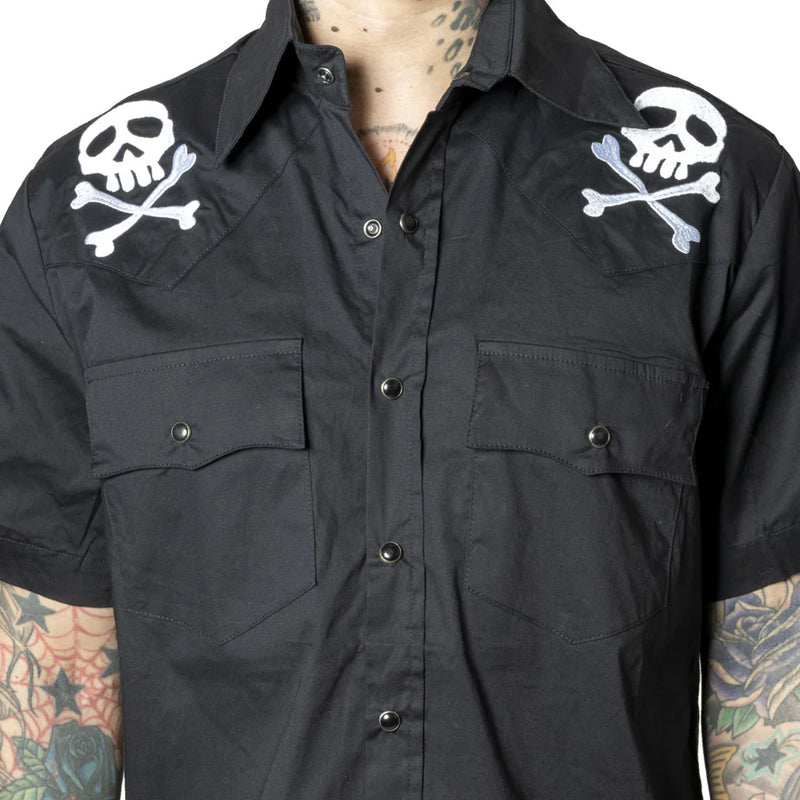 Harlock Skull X Bones Western