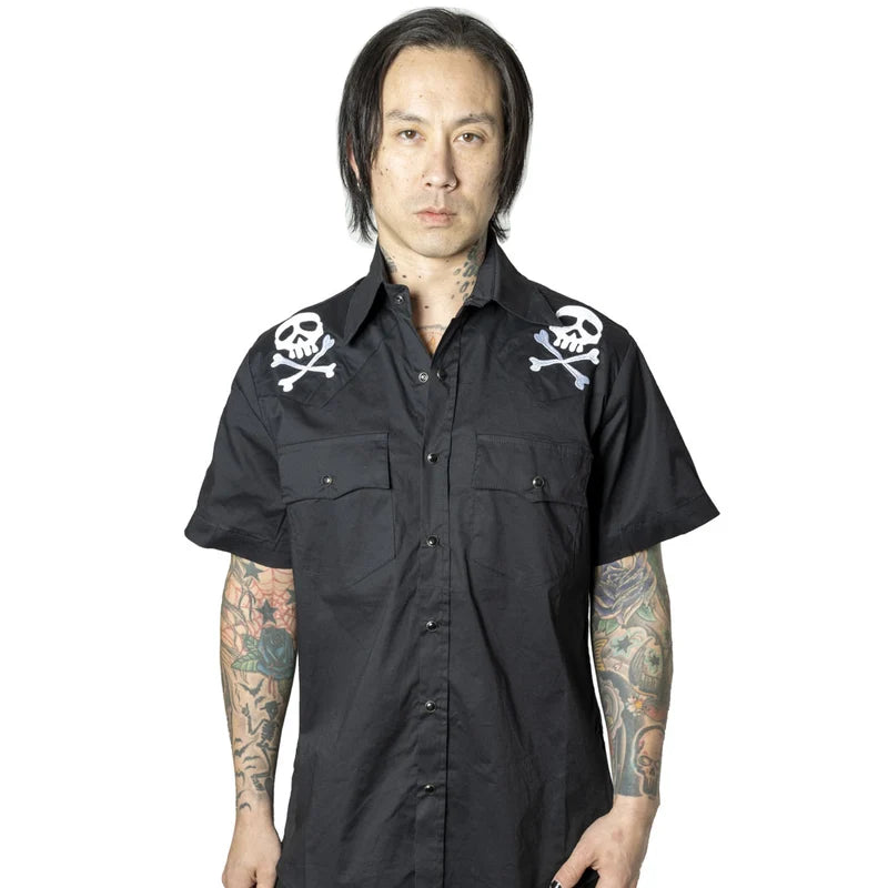 Harlock Skull X Bones Western