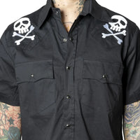 Harlock Skull X Bones Western