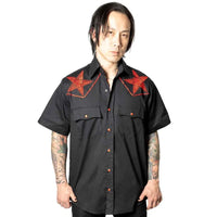 Hellbilly Baphomet Red Western
