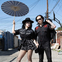 Hellbilly Baphomet Red Western