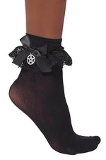 Hextra Socks (Pentagram Ruffle)