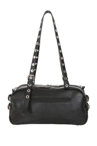 Hexy Glam Black Handbag