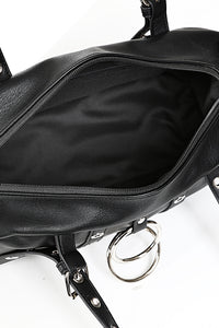 Hexy Glam Black Handbag