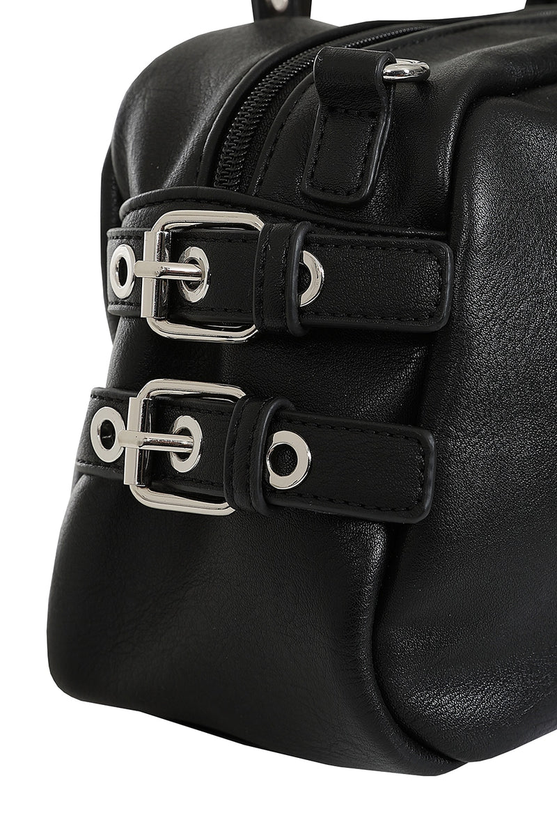 Hexy Glam Black Handbag