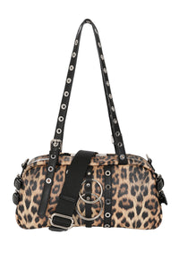Hexy Glam Leopard Handbag