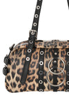 Hexy Glam Leopard Handbag