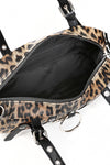 Hexy Glam Leopard Handbag