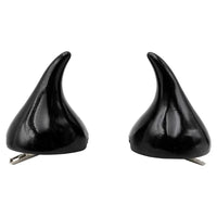 Horror Hair Horns-Black