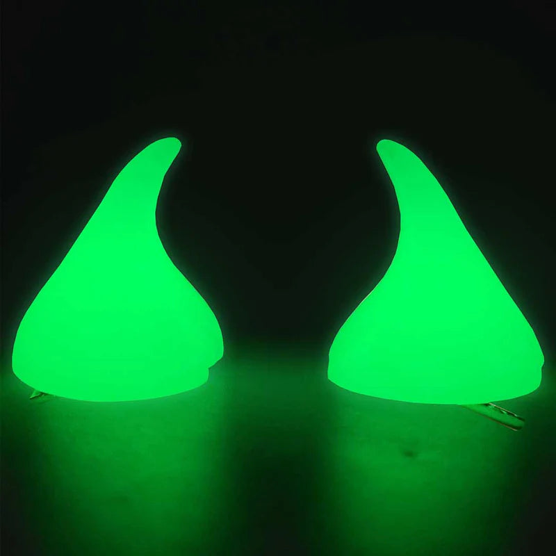 Horror Hair Horns-Glow