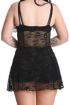 Hot Shot Dress Skull Mesh