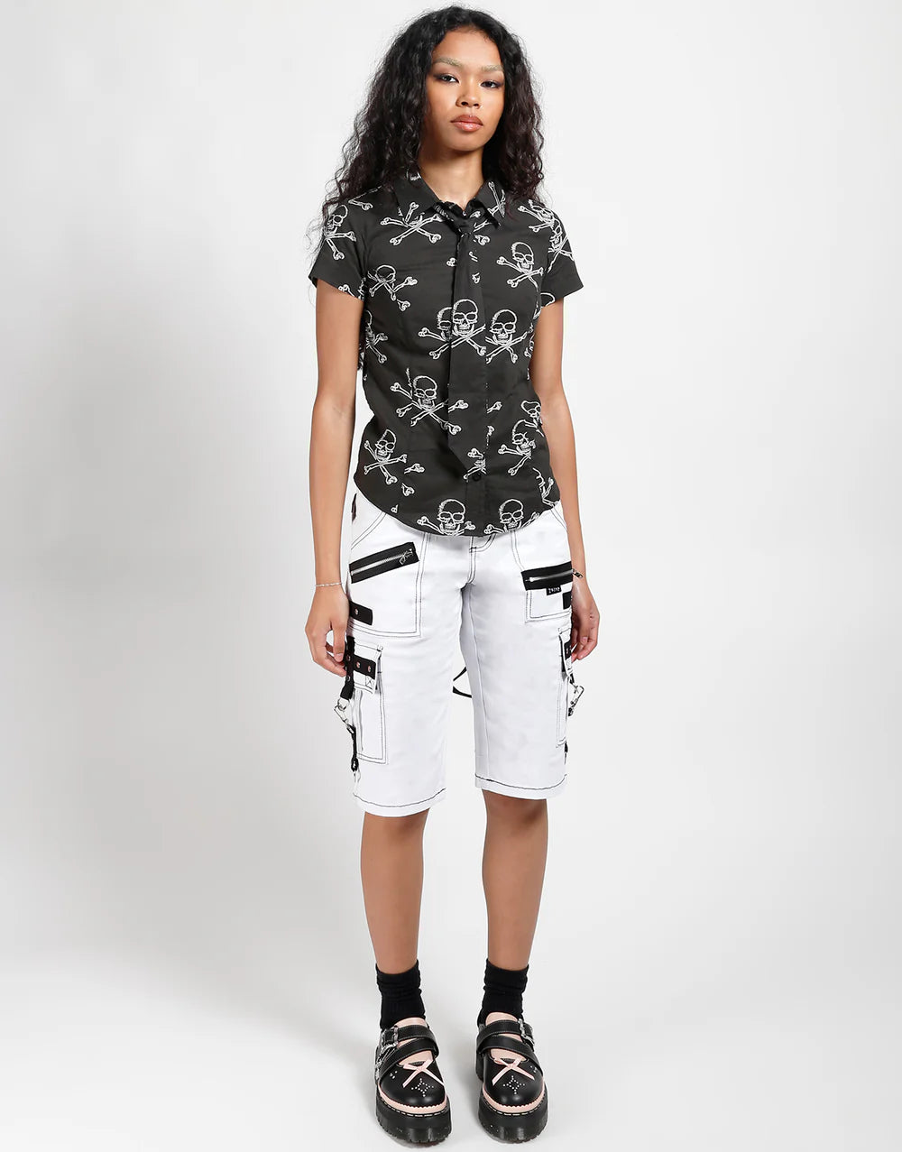 Punk Short White