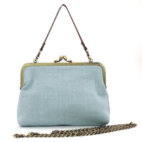 Frog in Lily Pond KissLock Bag
