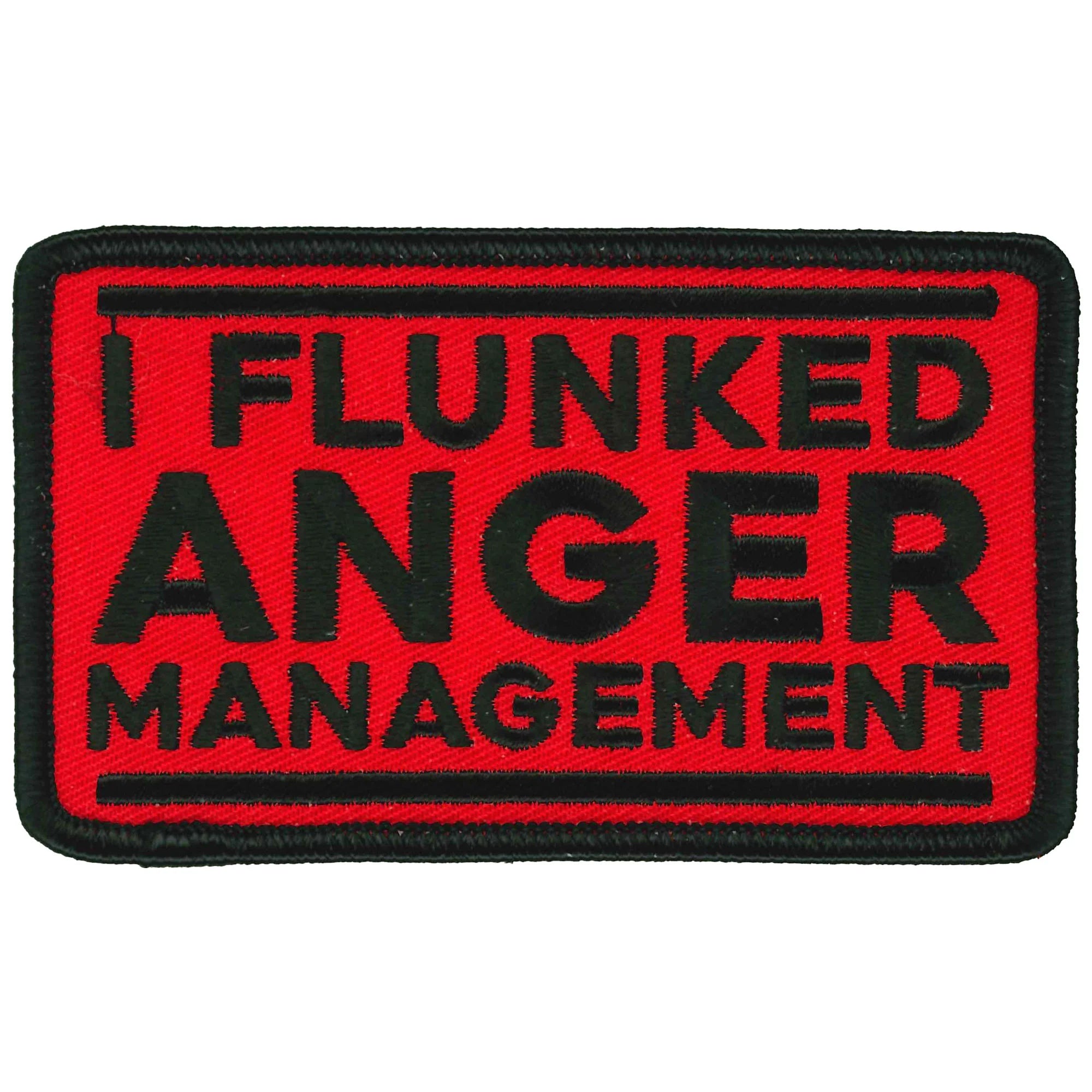 I flunked anger management