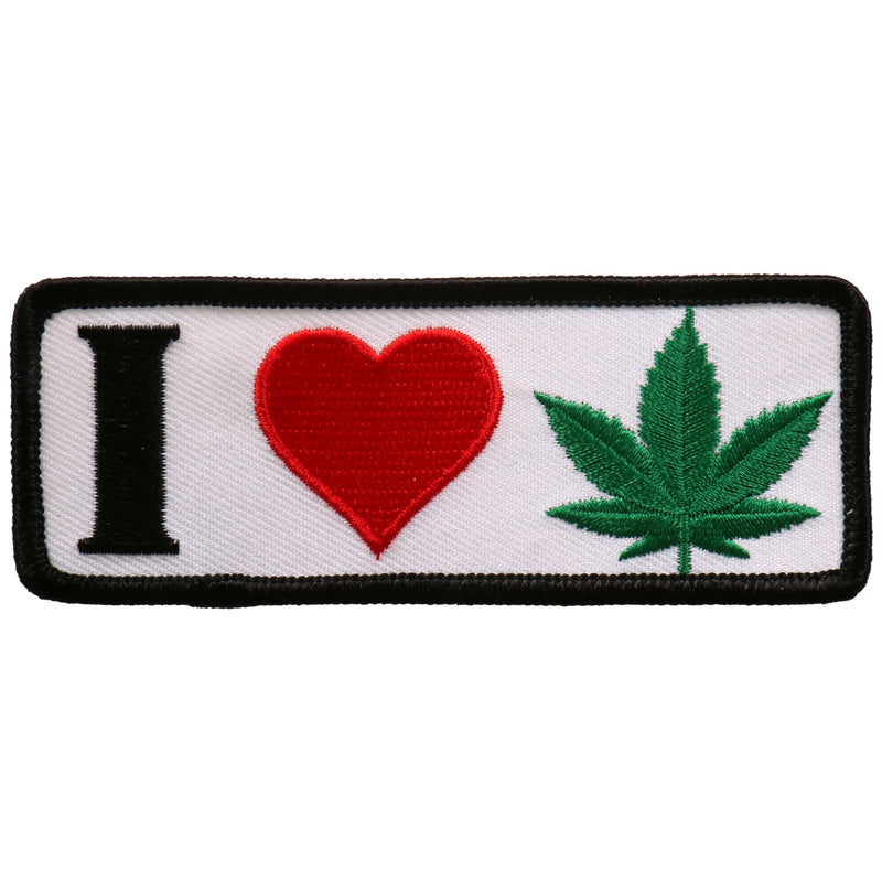 I heart weed (leaf)