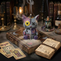 Incense Burner- Cat Voodoo Back