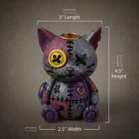 Incense Burner- Cat Voodoo Back