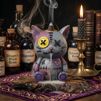 Incense Burner- Cat Voodoo Back