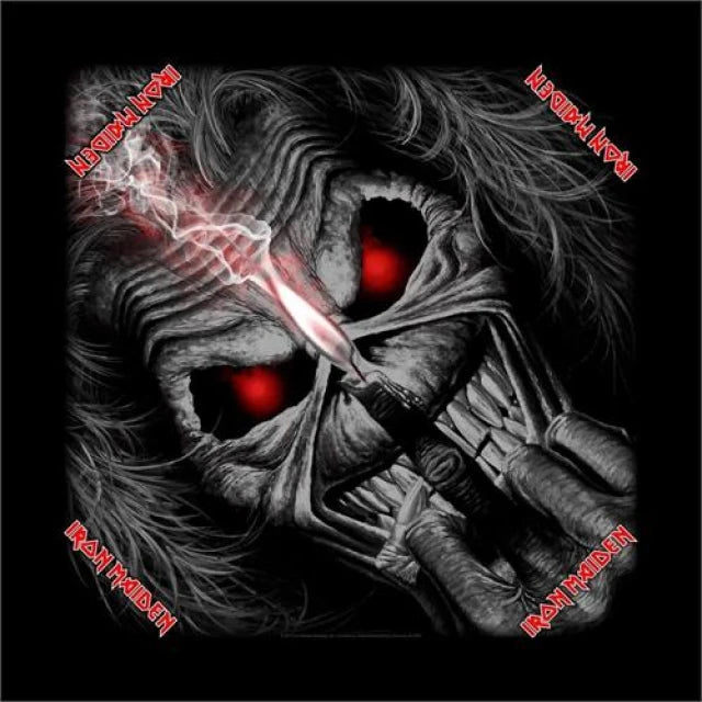 Iron Maiden Eddie Candle Bandan