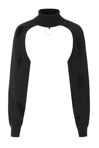Black Damara Jumper (shrug)