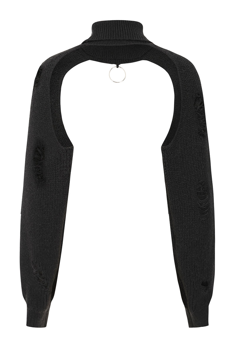 Black Damara Jumper (shrug)