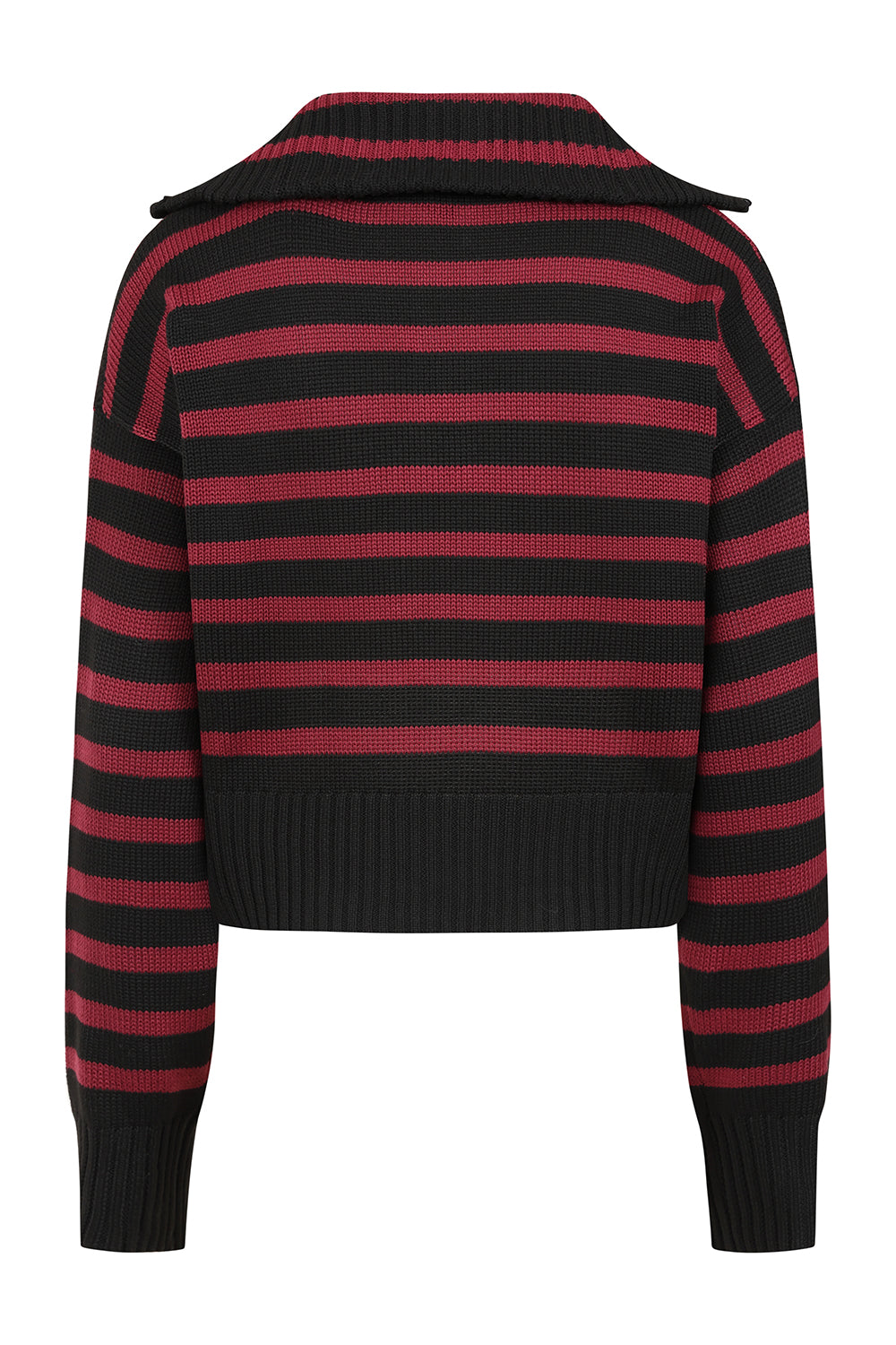 Zima Jumper Blk/Burgundy