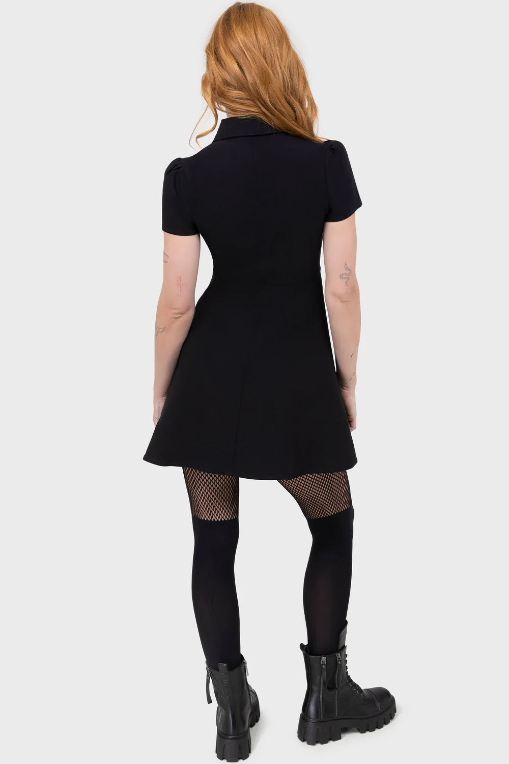 Jovana Collar & Ring Dress