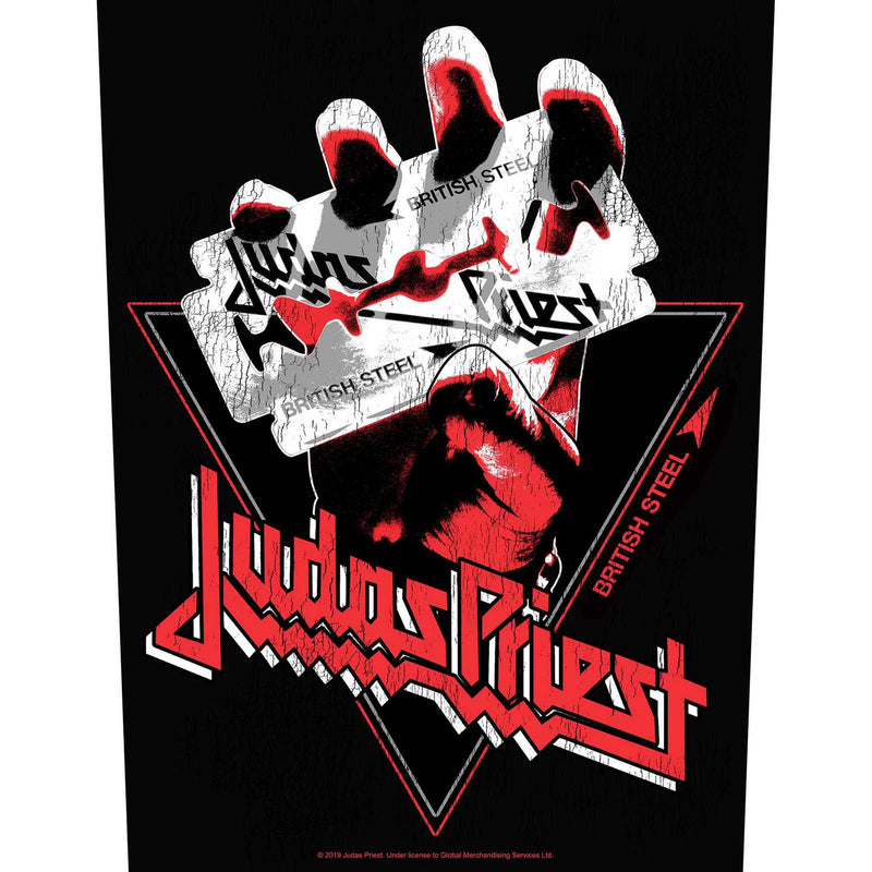 Judas Priest British Steel Vint Back Patch