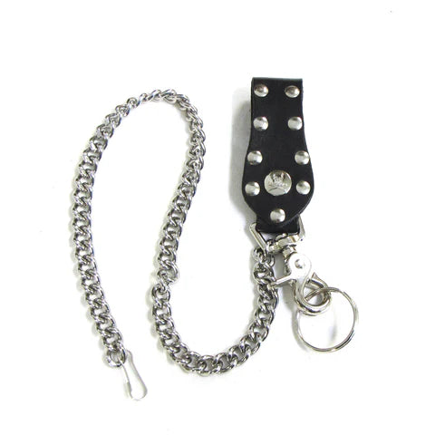18" Studded Key Fob w/chain