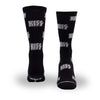 Kiss All Over Logo Crew Sock