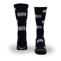 Kiss All Over Logo Crew Sock