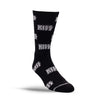 Kiss All Over Logo Crew Sock