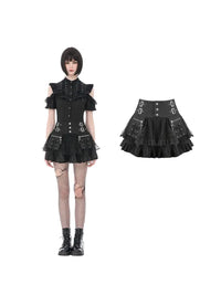 Gothic Lolita Skirt w/ Lace