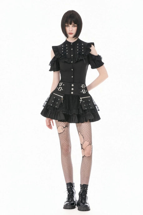 Gothic Lolita Skirt w/ Lace