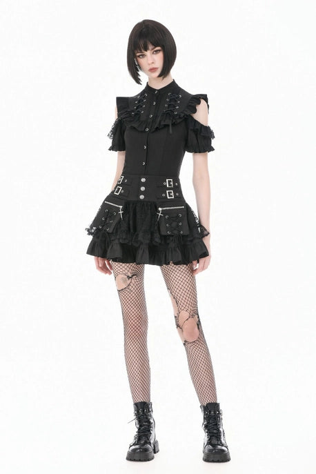 Gothic Lolita Skirt w/ Lace