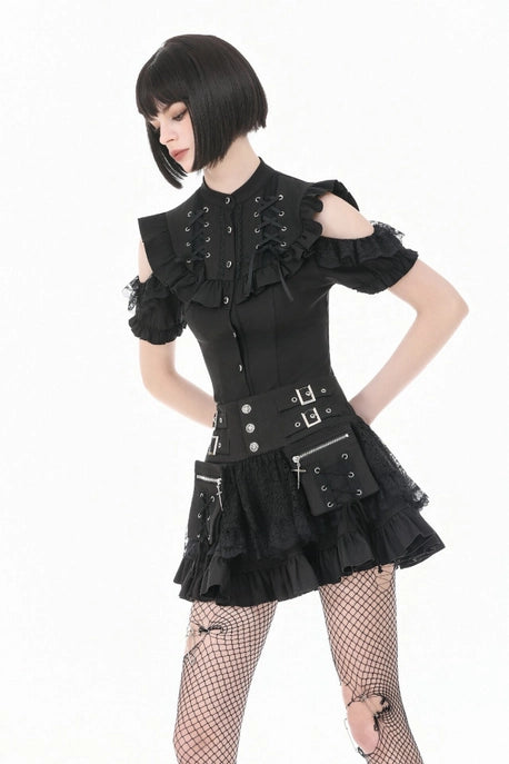 Gothic Lolita Skirt w/ Lace