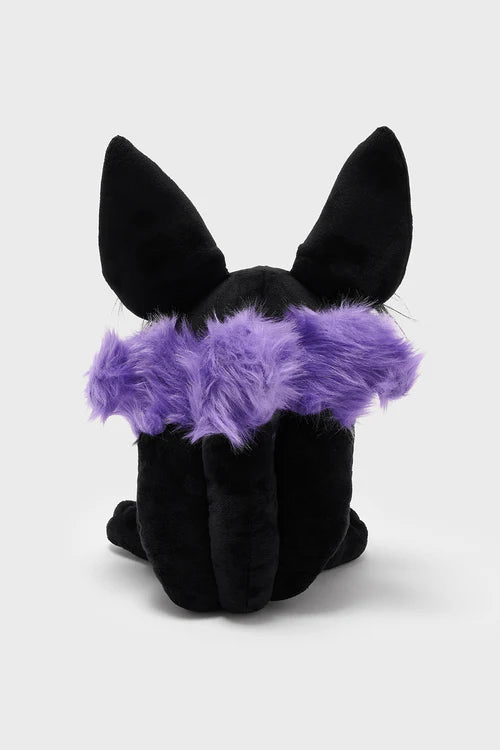 Kitsune Plush Blk/Purple
