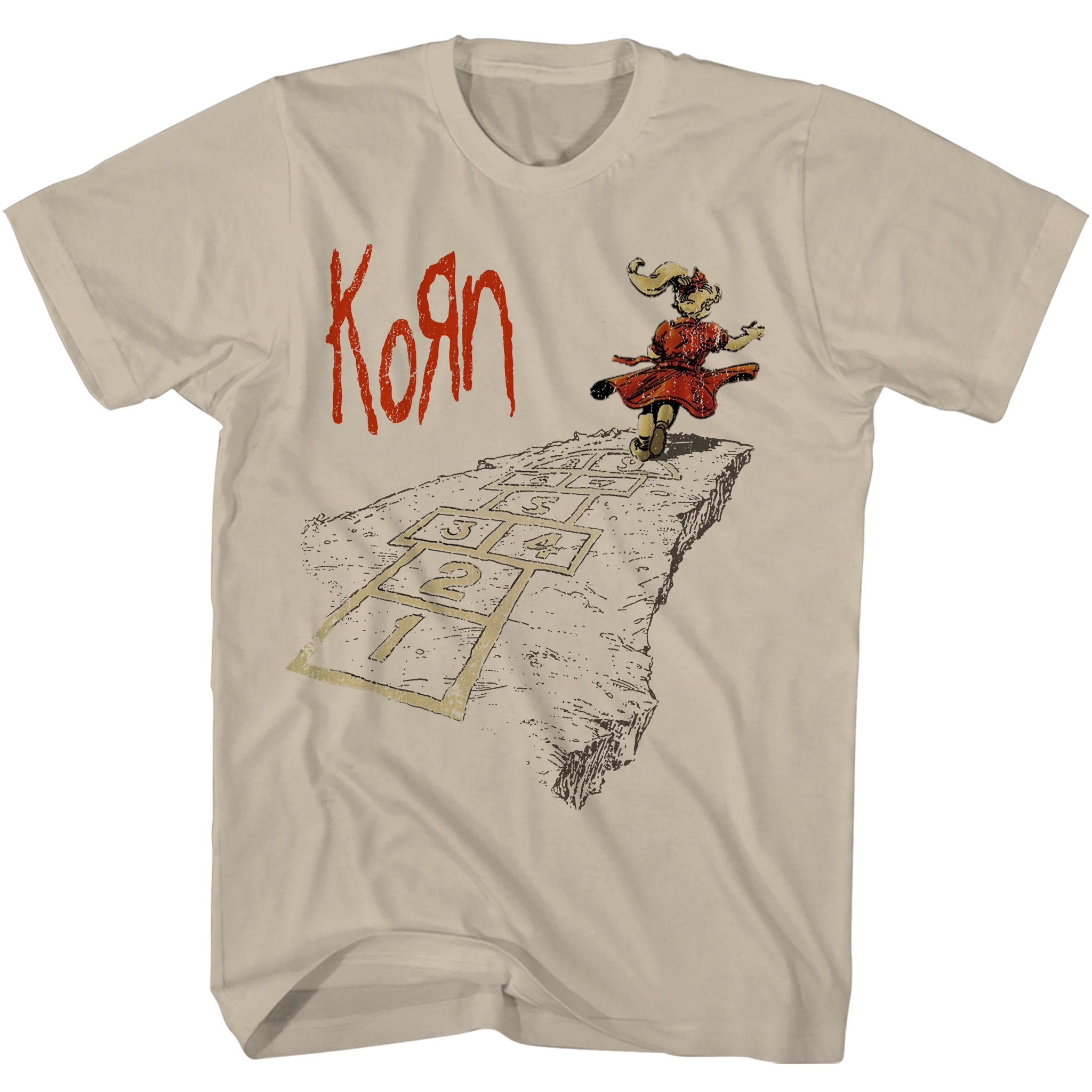 Korn Follow the Leader Tan T – ShirtsNThingsAZ