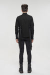 L/S Button Up with Buckles