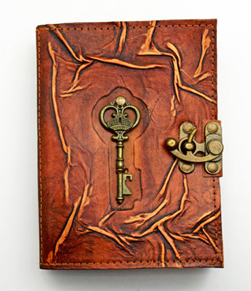 LTHR Journal Embossed Key