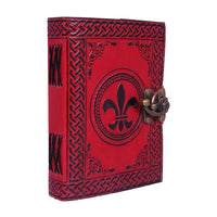LTHR Journal Fleur De Lis Leath