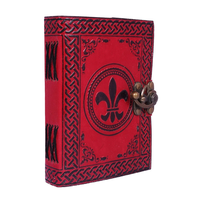 LTHR Journal Fleur De Lis Leath