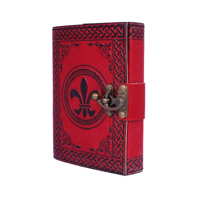 LTHR Journal Fleur De Lis Leath