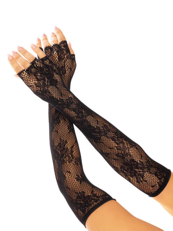 Lace Opera BLK Fingerless Glov