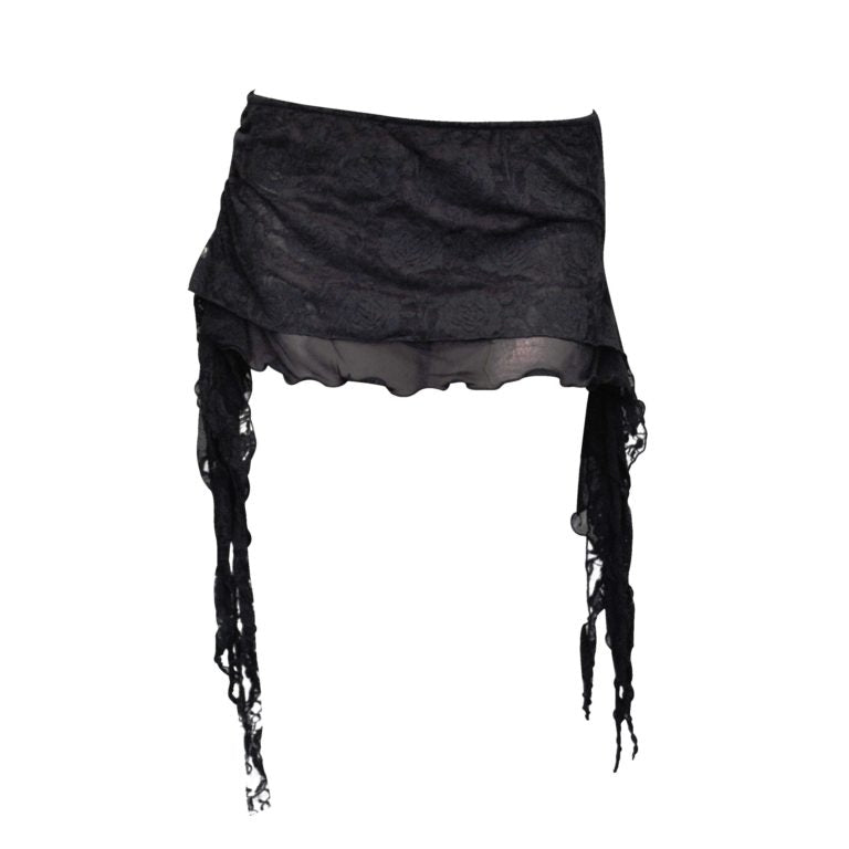 Lace Overskirt Black