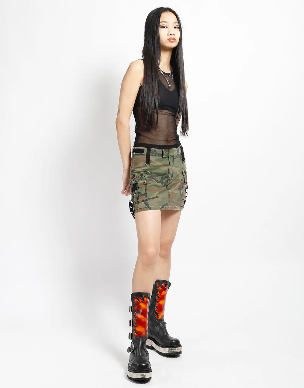Ladies Tank Fishnet