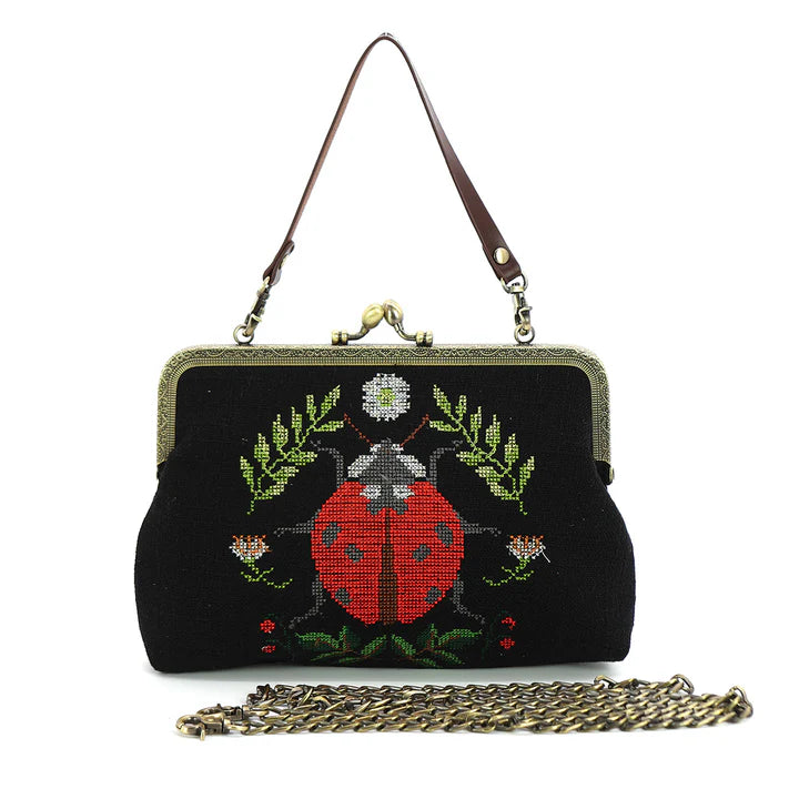 Lady Bug KissLock Bag