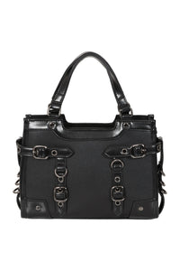 Ledger Satchel Bag Blk